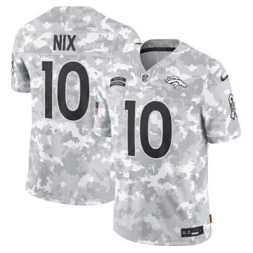 Bo Nix Denver Broncos Nike 2024 Salute to Service Player Limited Jersey - Arctic Camo