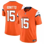 Camisa Nike Vapor F.U.S.E. Limited de Nik Bonitto dos Denver Broncos - Laranja