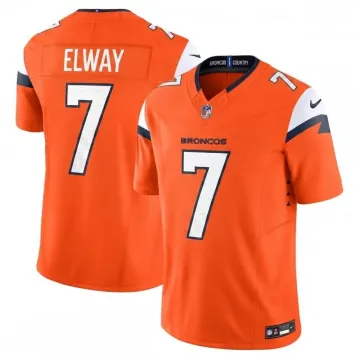 John Elway Denver Broncos Nike Vapor F.U.S.E. Limited Jersey - Orange