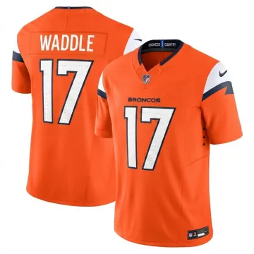 Jaylen Waddle Denver Broncos Nike Vapor F.U.S.E. Limited Jersey - Orange