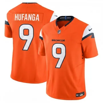 Talanoa Hufanga Denver Broncos Nike Vapor F.U.S.E. Limited Jersey - Orange