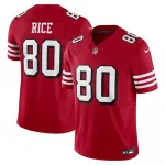 Maglia Nike Vapor F.U.S.E. in edizione limitata di Jerry Rice dei San Francisco 49ers - Scarlatto