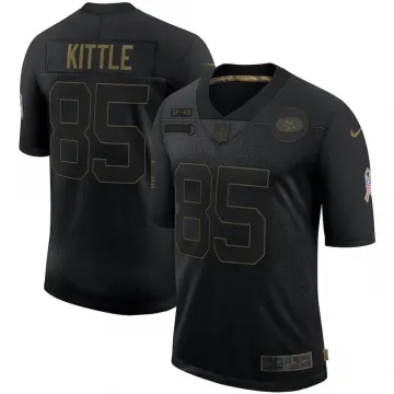George Kittle Nike Black San Francisco 49ers Salute To Service Limited Jersey