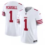 Ricky Pearsall, San Francisco 49ers, maglia Nike Vapor F.U.S.E. Stitched Limited - Bianca