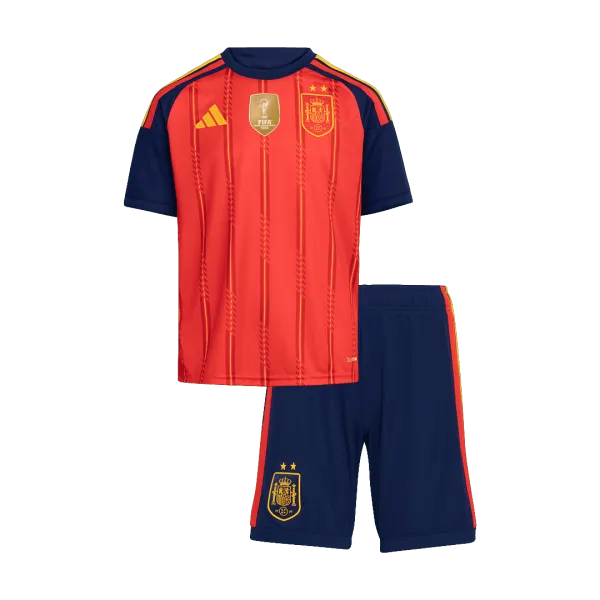 2026 Spain Home Kids Kit - A-Grade Quality Detail View