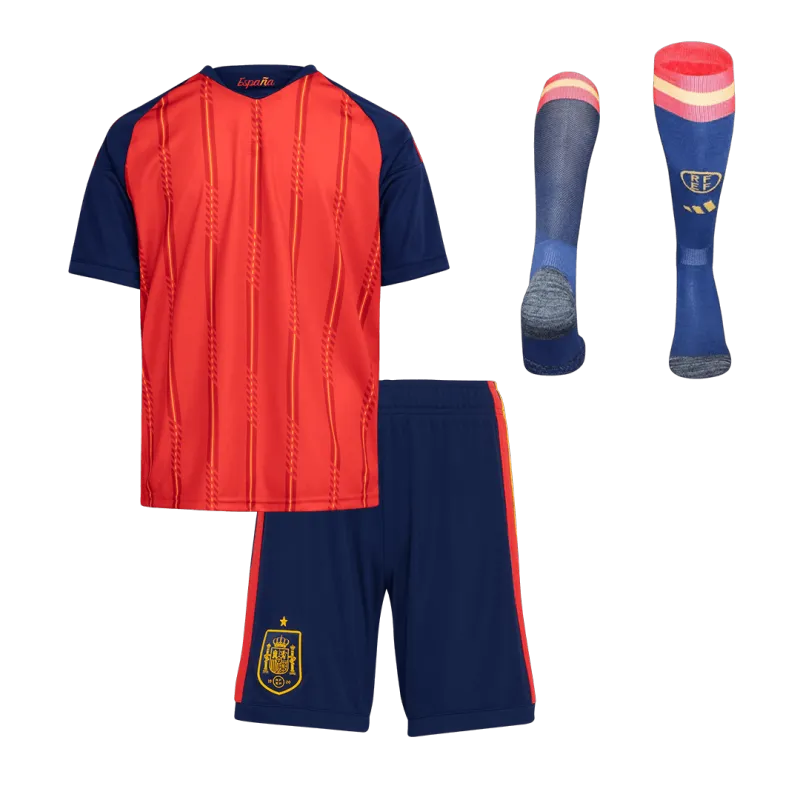 World Cup 2026 Two Stars Spain Home Champion Jersey Uniform kit