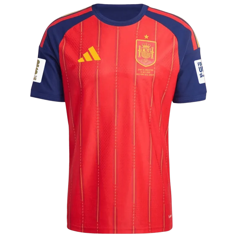 World Cup 2026 Spain Home Match Edition With Patches Player Version Jersey