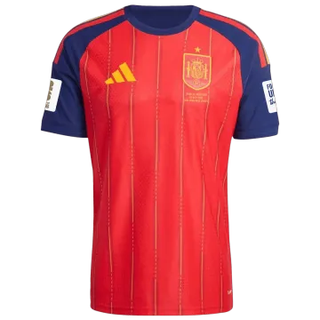 World Cup 2026 Two Stars Spain Home Match Edition With Patches Jersey
