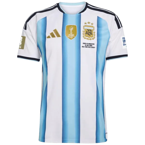2026 Argentina Home Player Version Jersey - A-Grade Quality Detail View