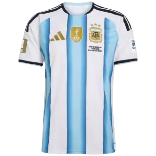World Cup 2026 Argentina Home Final Match With Patches Player Version Jersey