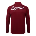 2026 Spain Jacket Tracksuit Full Zip Red