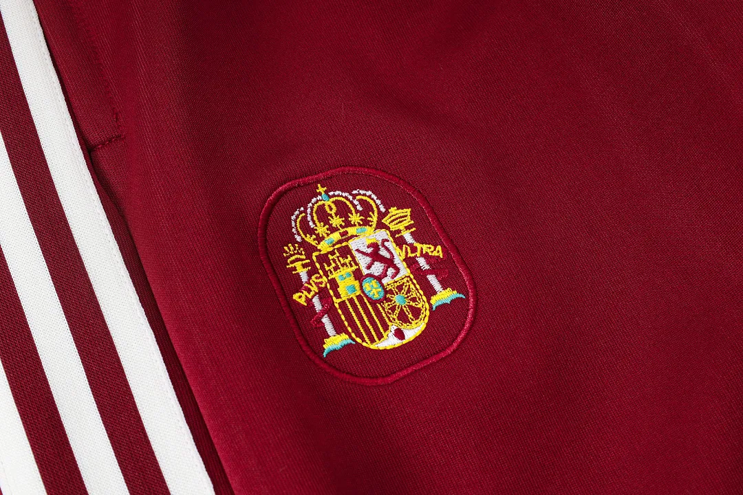 2026 Spain Jacket Tracksuit Full Zip Red