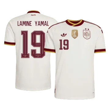 2026 Spain Lamine Yamal #19 Champion Edition Away Jersey