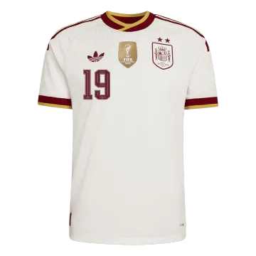 Camiseta de visitante «Champion Edition» de España 2026 con Lamine Yamal (#19)