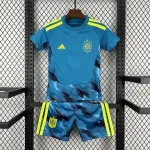 2026 Spain World Cup Blue Goalkeeper Kids Kit 2026 Spain World Cup Blue Goalkeeper Kids Kit