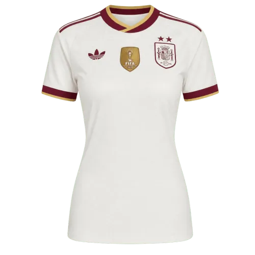 World Cup 2026 Champion Spain Two Stars Away Women Jersey
