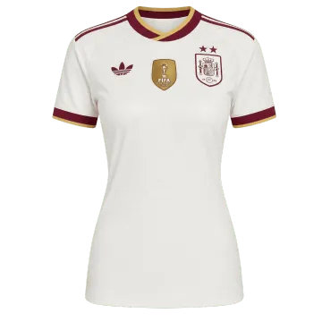 World Cup 2026 Champion Spain Two Stars Away Women Jersey