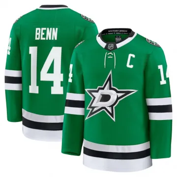 Jamie Benn Dallas Stars Home Premium Player Jersey - Kelly Green