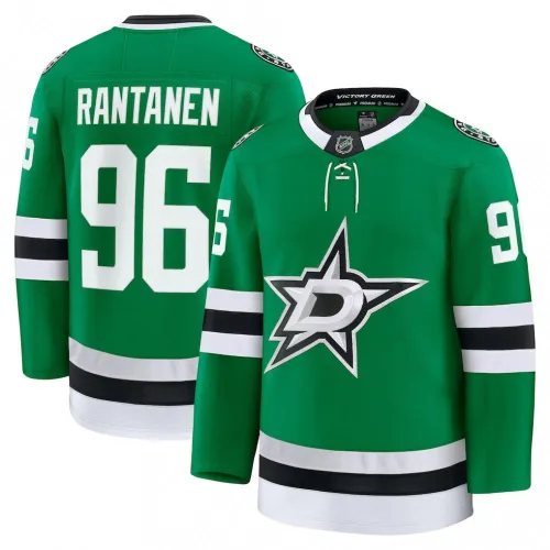 Mikko Rantanen Dallas Stars Home Premium Player Jersey - Kelly Green