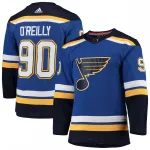 Camisa de jogador autêntica adidas de casa do Ryan O'Reilly dos St. Louis Blues - Azul