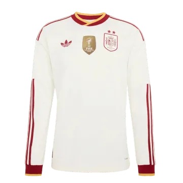 World Cup 2026 Spain Two Stars Champion Away Long Sleeve Jersey