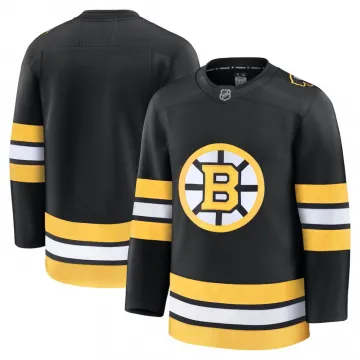 Camisola Premium Casa dos Boston Bruins - Preto