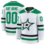 Dallas Stars Away Premium Custom Jersey - White