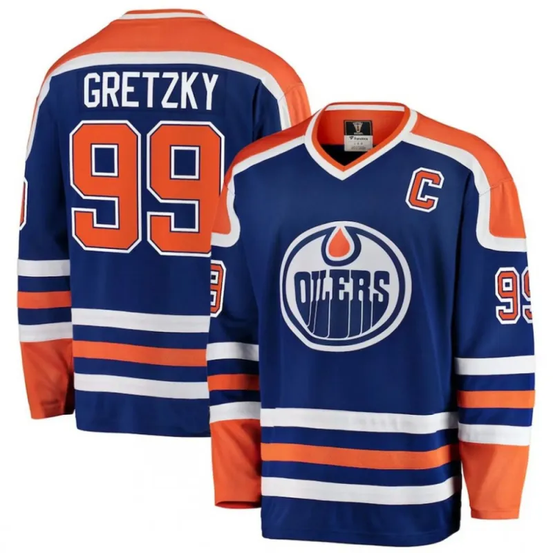 Wayne Gretzky Edmonton Oilers Home Premium Player Jersey