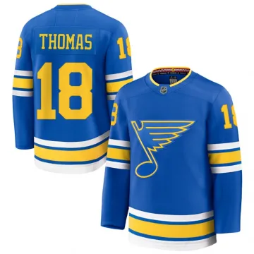 Robert Thomas St. Louis Blues Home Premium Player Jersey - Blue
