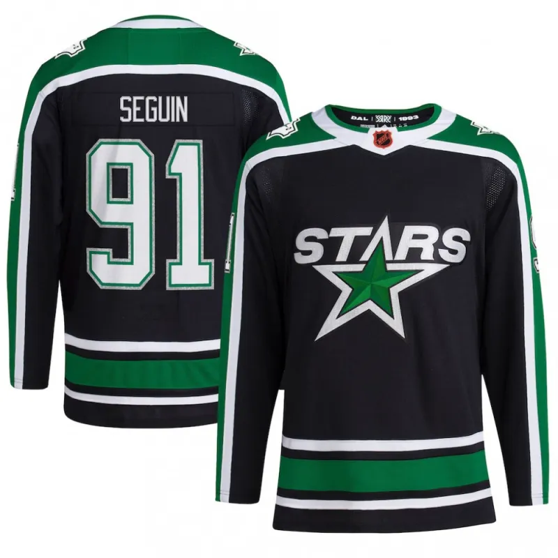 Tyler Seguin Dallas Stars Black Reverse Retro 2.0 Authentic Player Jersey