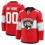 Florida Panthers Fanatics Red Home Premium Custom Jersey