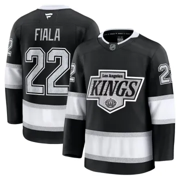 Maglia Premium da casa di Kevin Fiala dei Los Angeles Kings - Nera
