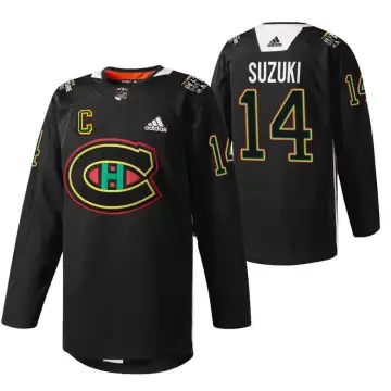 Montreal Canadiens Nick Suzuki Black History Night Warmup Jersey