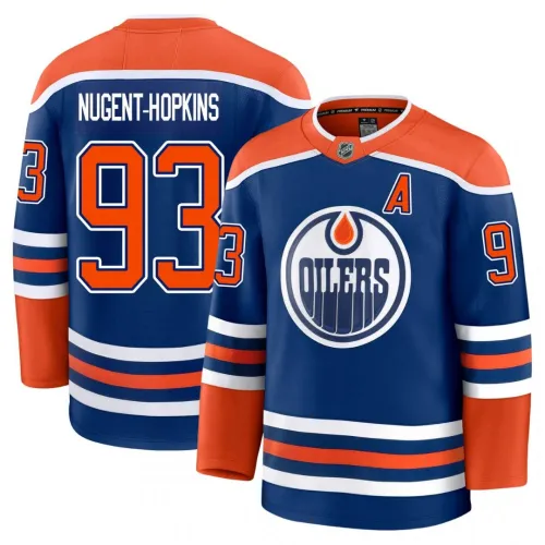 Ryan Nugent-Hopkins Edmonton Oilers Home Premium Player Jersey