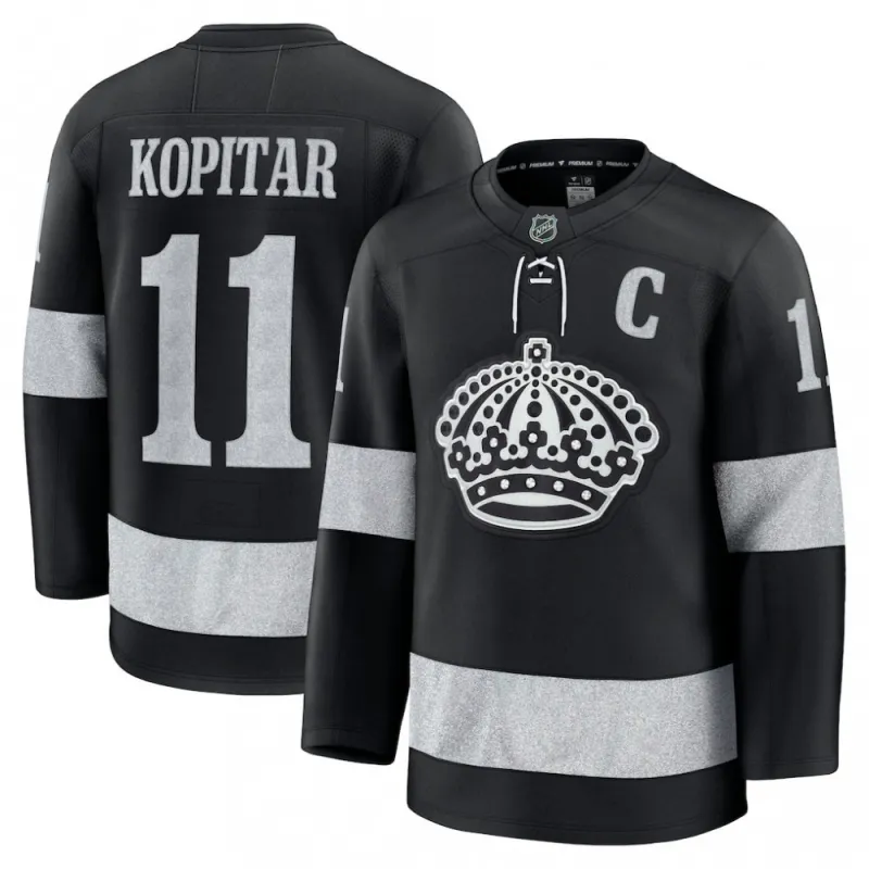 Anze Kopitar Los Angeles Kings Alternate Premium Jersey – Black