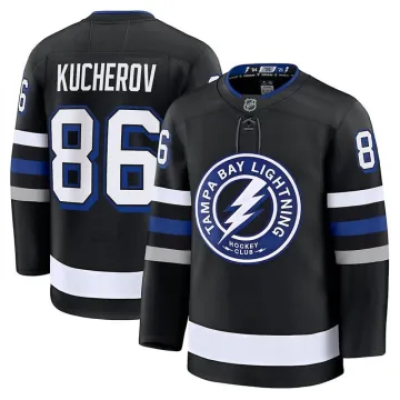 Nikita Kucherov Tampa Bay Lightning Black Alternate Premium Jersey