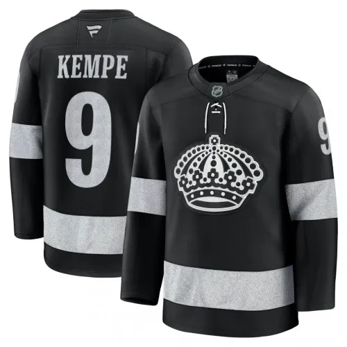 Adrian Kempe Los Angeles Kings Alternate Premium Jersey - Black