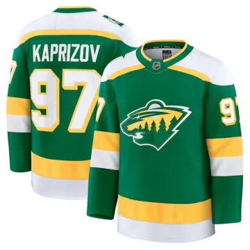 Kirill Kaprizov Minnesota Wild Alternate Premium Jersey - Verde