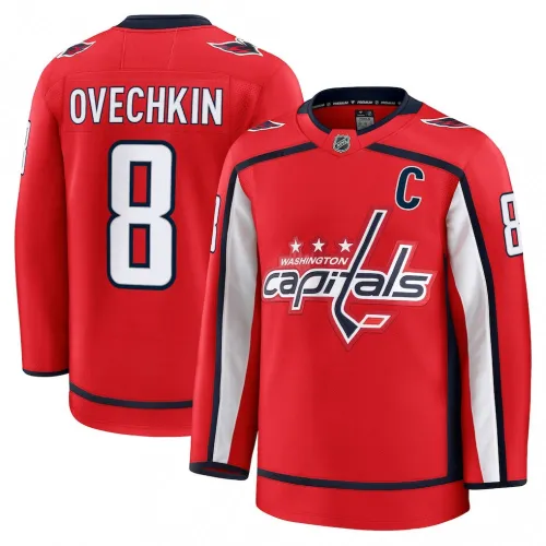 Alexander Ovechkin Washington Capitals Home Premium Jersey - Rouge