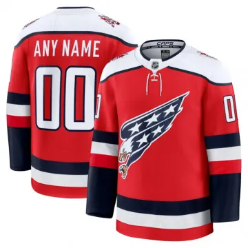 Washington Capitals Alternate Premium Custom Jersey - Red