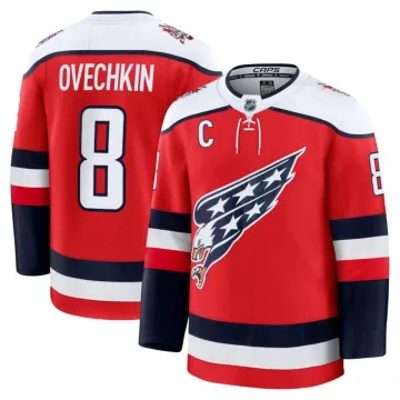 Alexander Ovechkin Washington Capitals Alternate Premium Player Jersey - Red