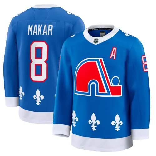 Cale Makar Colorado Avalanche Blue Alternate Heritage Premium Jersey