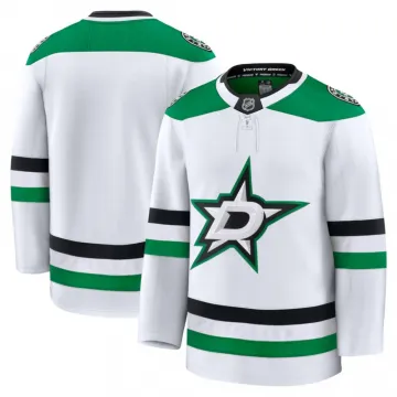 Dallas Stars Away Premium Blank Jersey - White