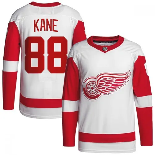 Patrick Kane Detroit Red Wings Away Premium Jersey - White
