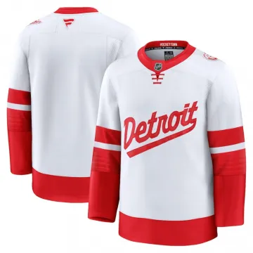 Detroit Red Wings 2025 NHL Stadium Series Premium Jersey - White