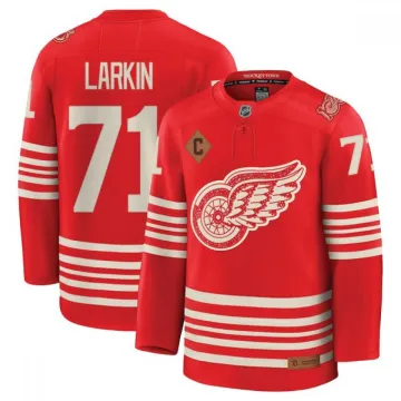 Dylan Larkin Detroit Red Wings Centennial Premium Replica Jersey - Red