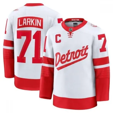 Dylan Larkin Detroit Red Wings 2025 NHL Stadium Series Premium Jersey - White
