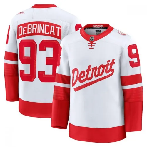 Alex DeBrincat Detroit Red Wings 2025 NHL Stadium Series Premium Jersey - White