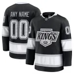 Camisa Personalizada Premium dos Los Angeles Kings para Jovens - Preta