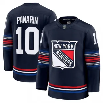 Camisola Premium alternativa para homem dos New York Rangers Artemi Panarin Navy